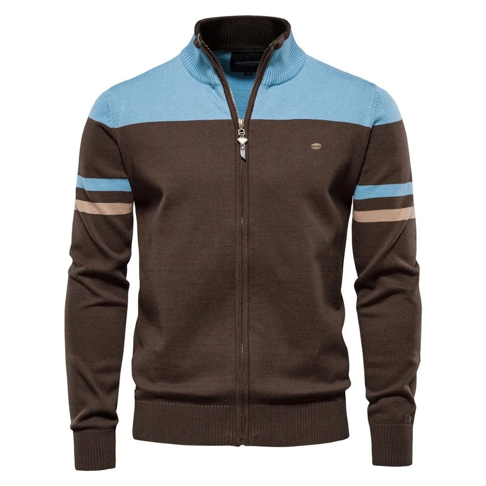LP | Maglia da uomo con collo a mezza zip e maniche lunghe