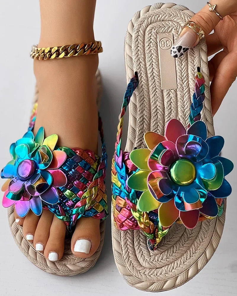LP | Sandali moda con fiori