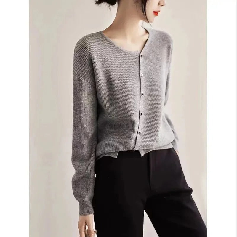 LP | Maglia asimmetrica con abbottonatura