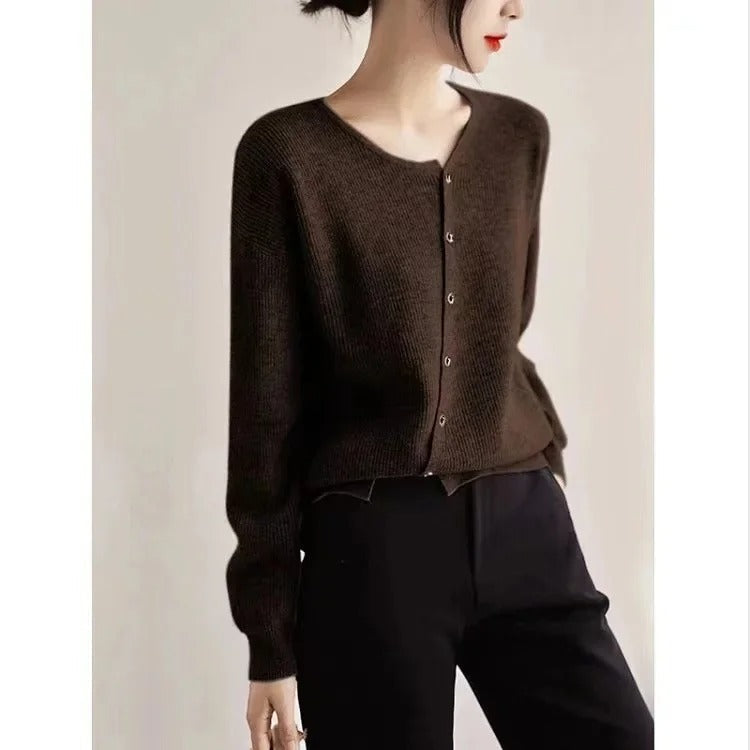 LP | Maglia asimmetrica con abbottonatura