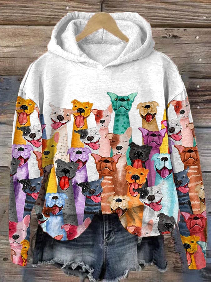 LP | Felpa con stampa animalier