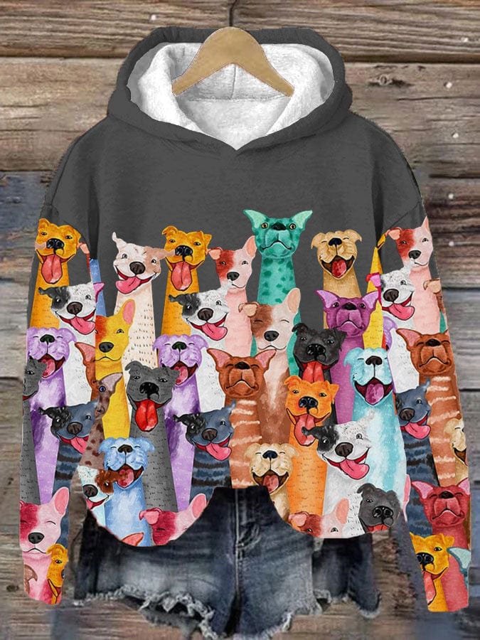LP | Felpa con stampa animalier