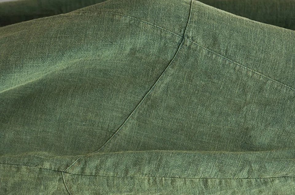 LP | Pantaloni cargo in cotone e lino