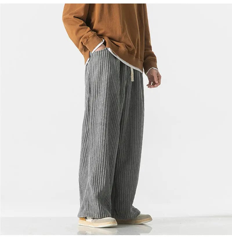 LP | Pantaloni di velluto a coste oversize alla moda