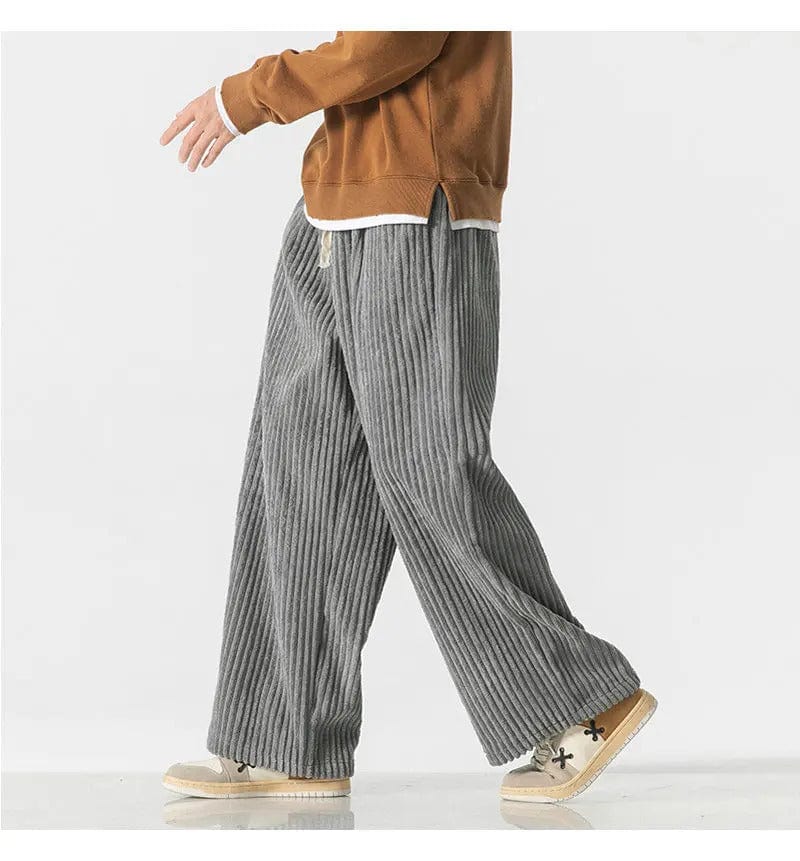 LP | Pantaloni di velluto a coste oversize alla moda