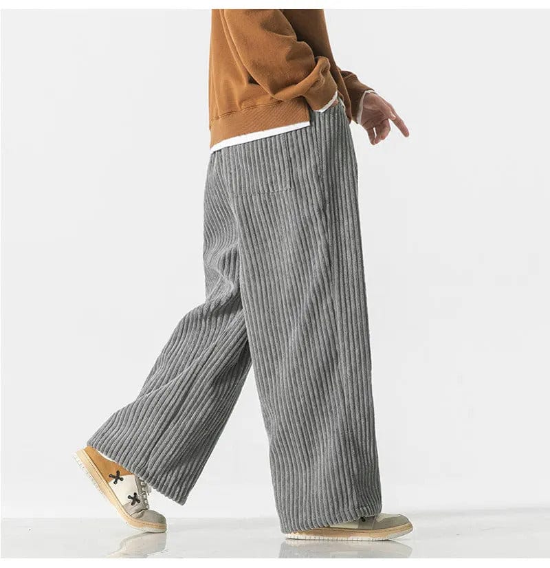 LP | Pantaloni di velluto a coste oversize alla moda