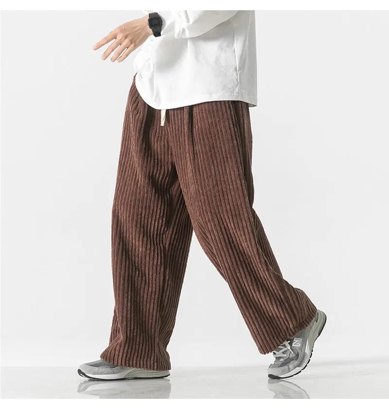 LP | Pantaloni di velluto a coste oversize alla moda