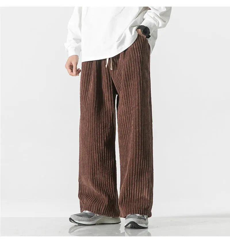 LP | Pantaloni di velluto a coste oversize alla moda