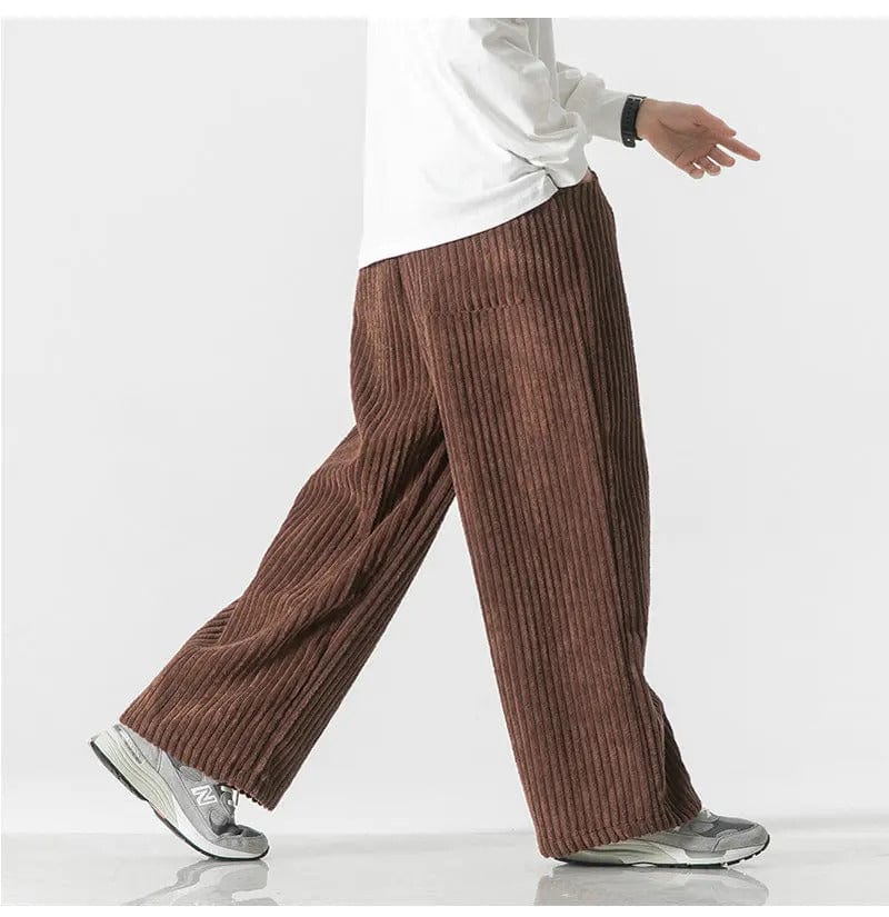 LP | Pantaloni di velluto a coste oversize alla moda