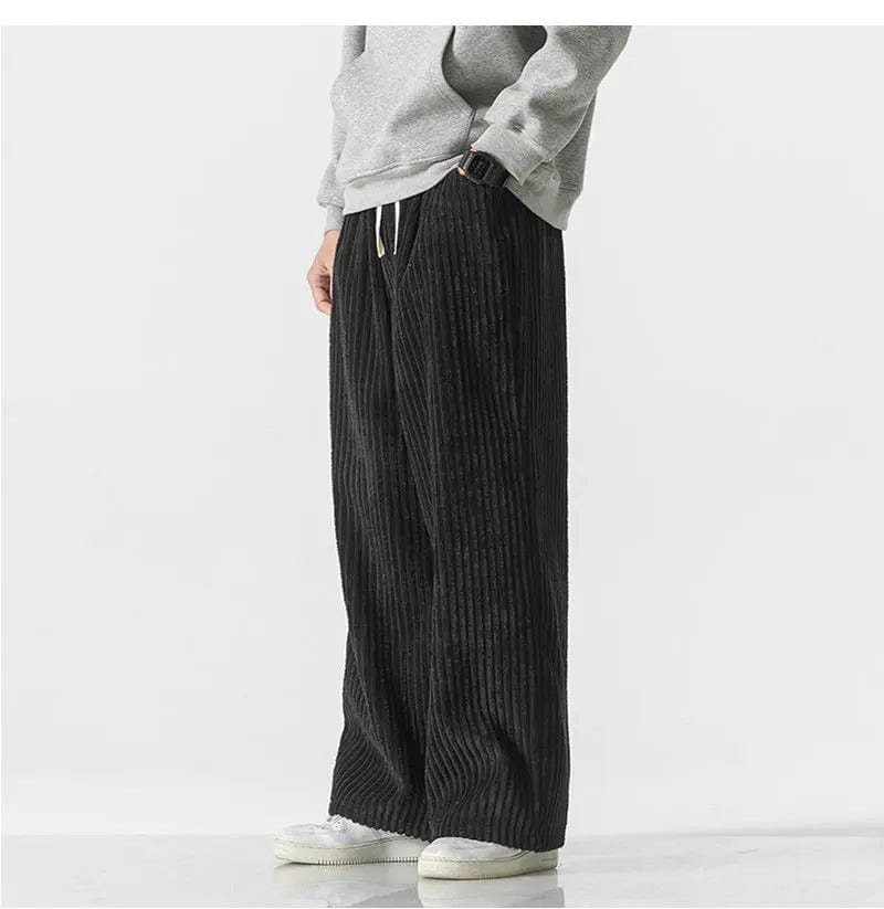 LP | Pantaloni di velluto a coste oversize alla moda