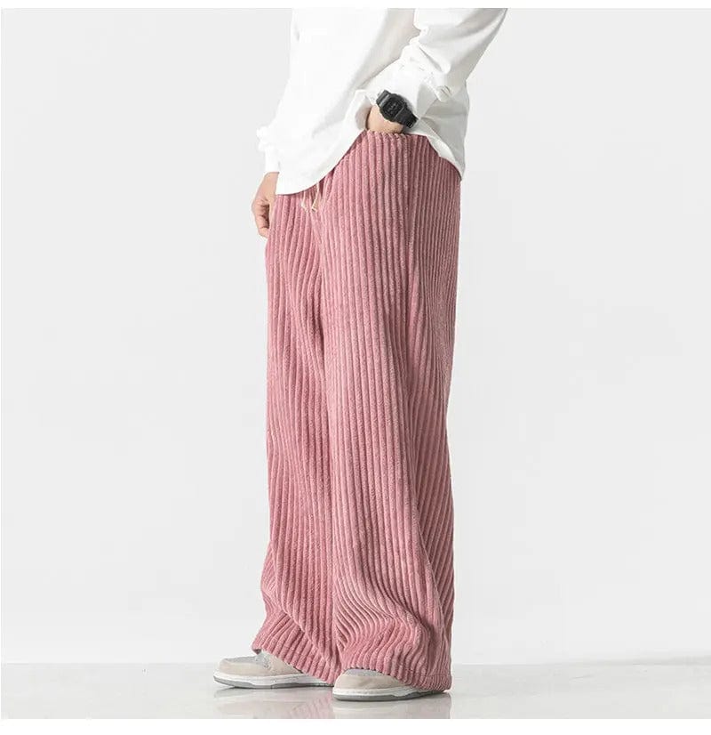 LP | Pantaloni di velluto a coste oversize alla moda