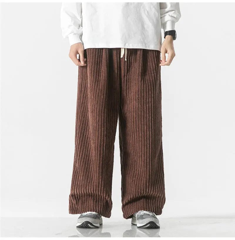 LP | Pantaloni di velluto a coste oversize alla moda