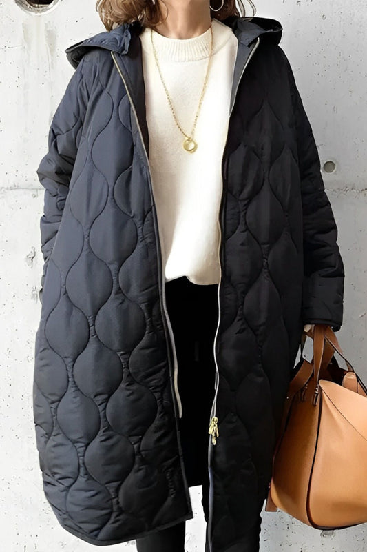 LP | Nuova giacca parka casual con cappuccio in argyle