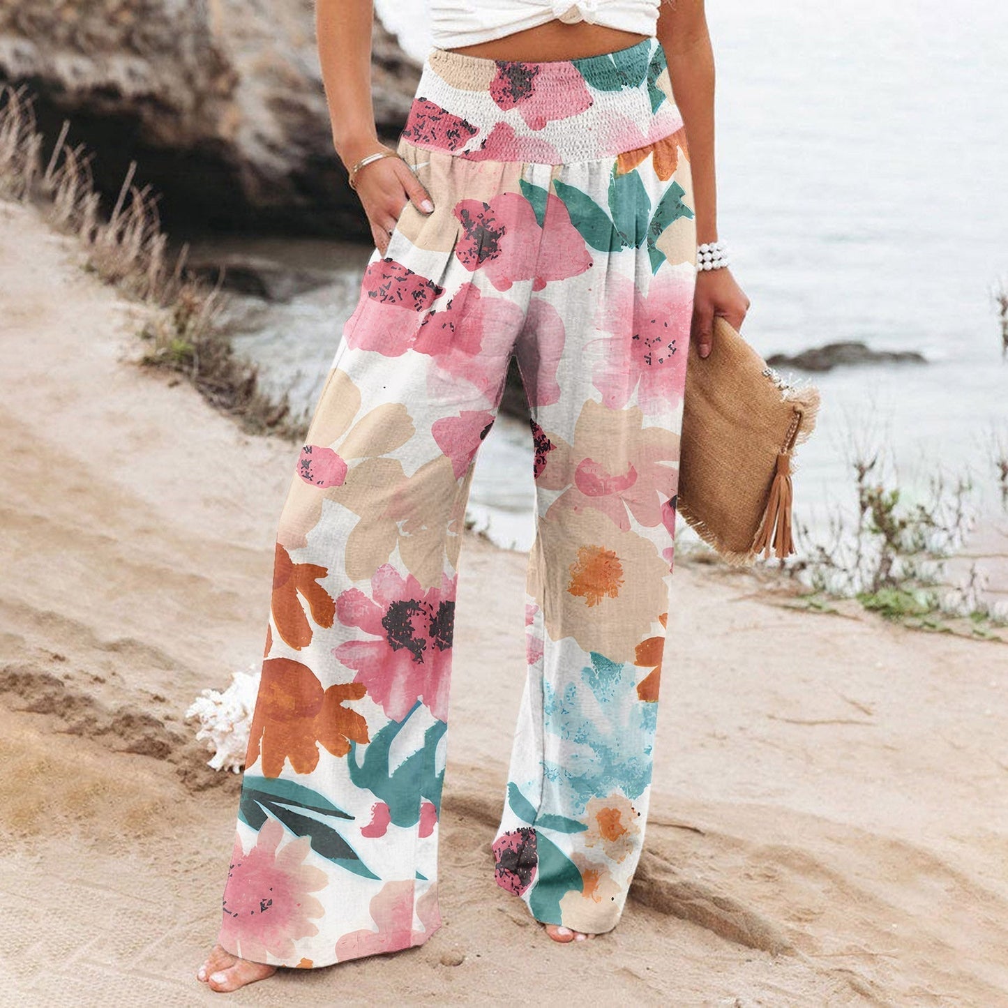 LP | Pantaloni stampati eleganti e confortevoli