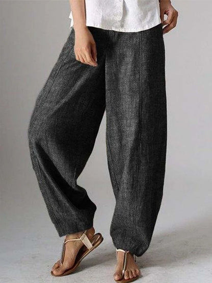 LP | Pantaloni semplici, casual e a tinta unita