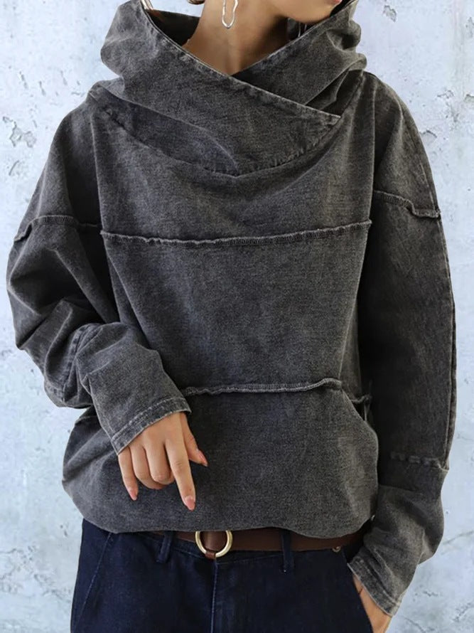 LP | Felpa con cappuccio alla moda in cotone