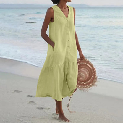 LP | elegante abito midi estivo per le donne