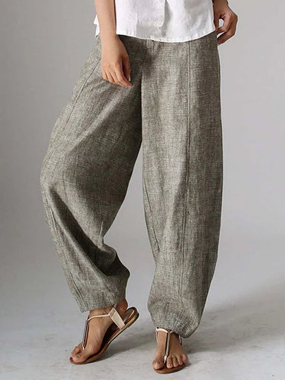 LP | Pantaloni semplici, casual e a tinta unita