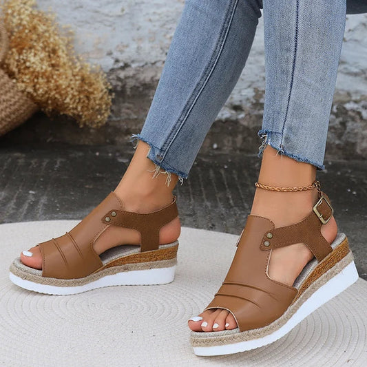 LP | Sandali con zeppa da donna eleganti