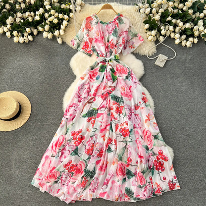 LP | Abito elegante con stampa