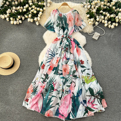 LP | Abito elegante con stampa