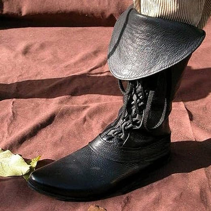 LP | Scarpe stringate con fiocchi in stile gotico steampunk