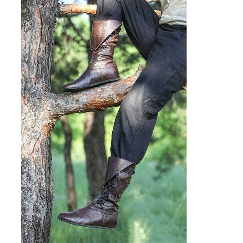 LP | Scarpe stringate con fiocchi in stile gotico steampunk