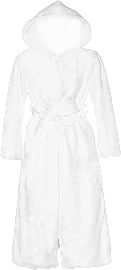 LP | Cappotto in pelliccia sintetica con cappuccio