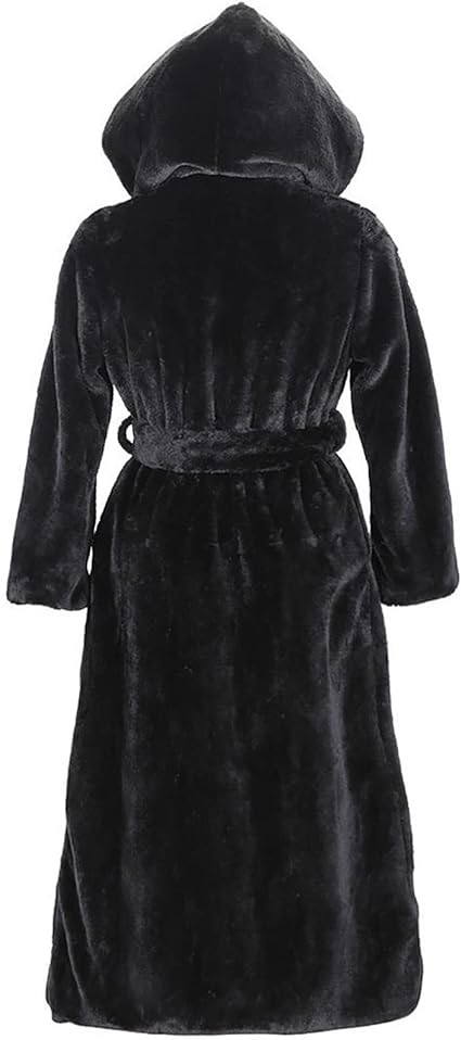 LP | Cappotto in pelliccia sintetica con cappuccio