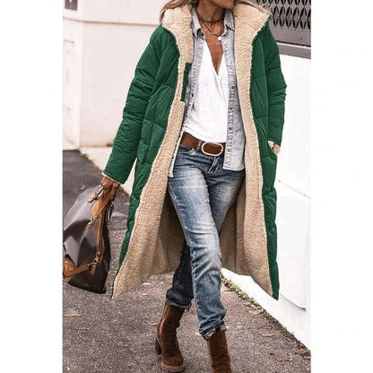 LP | Giacca lunga reversibile (con cappuccio)