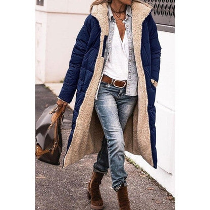 LP | Giacca lunga reversibile (con cappuccio)