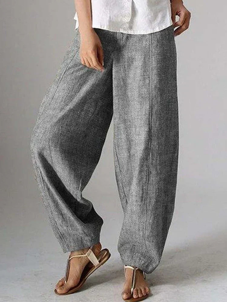 LP | Pantaloni semplici, casual e a tinta unita