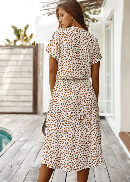 LP | abito midi da donna con cintura
