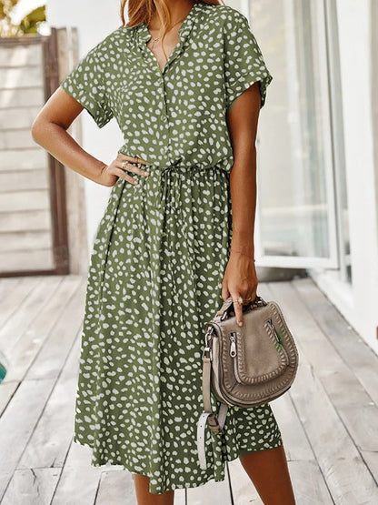 LP | abito midi da donna con cintura