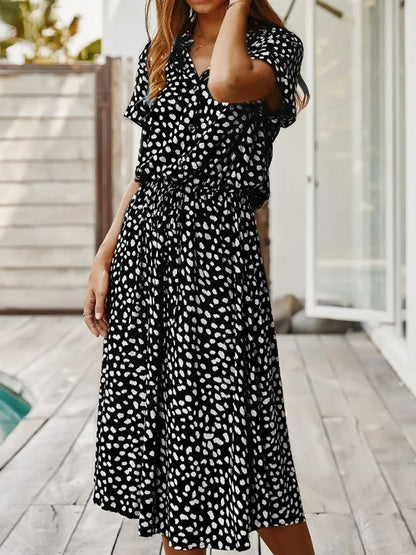 LP | abito midi da donna con cintura
