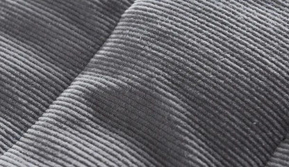LP | Giacca moda hip-hop in velluto imbottita