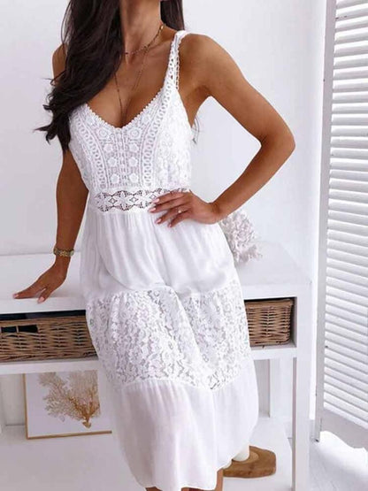 LP | Abito elegante in pizzo boho