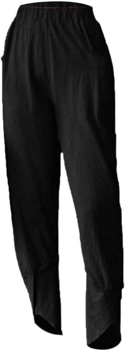 LP | Pantaloni da donna con polsini irregolari