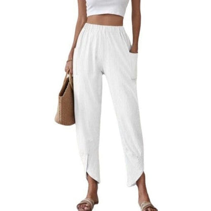 LP | Pantaloni da donna con polsini irregolari