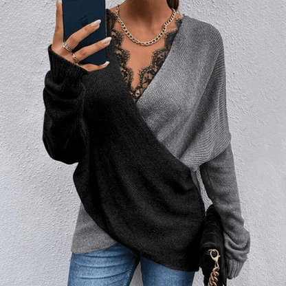 LP | Lavigne - Maglia di pizzo casual