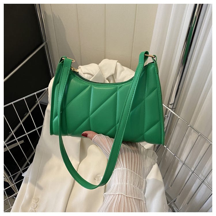 LP | Borsa a tracolla con design a diamante