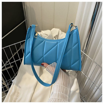 LP | Borsa a tracolla con design a diamante