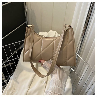 LP | Borsa a tracolla con design a diamante