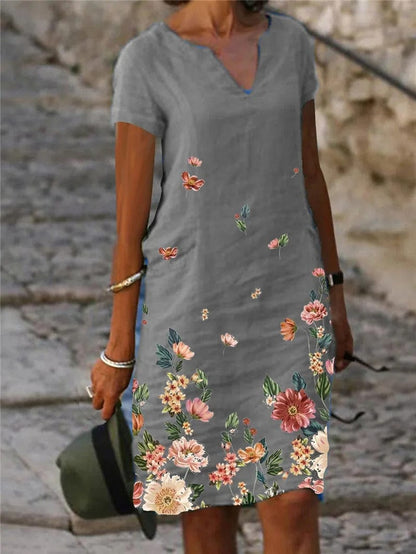LP | Abito casual floreale al ginocchio