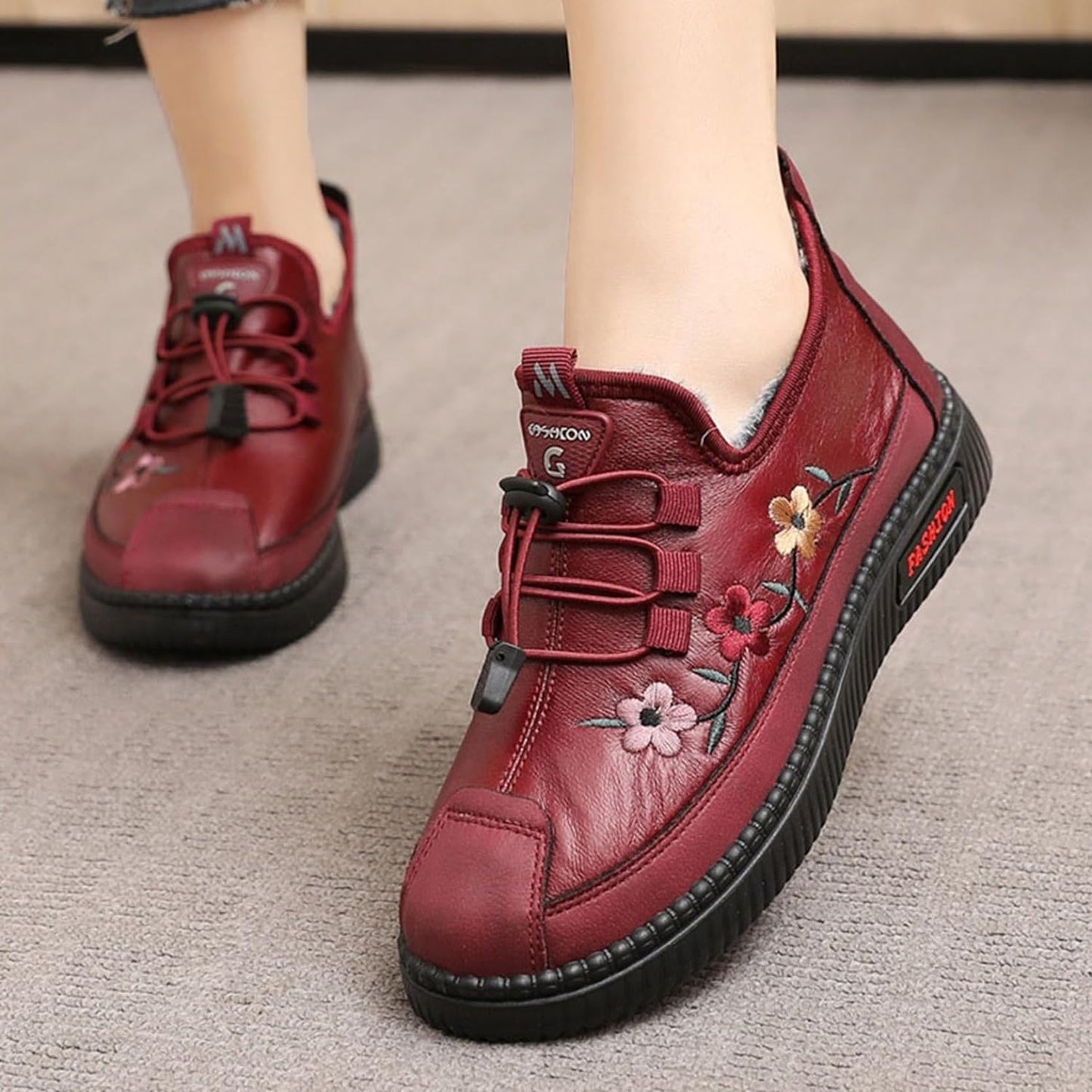 LP | Scarpe sportive invernali da donna in peluche spesso