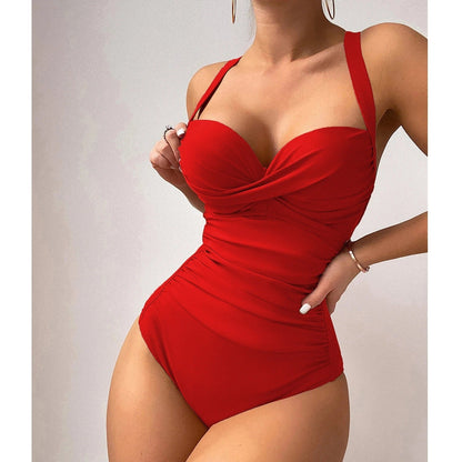 LP | Bikini monopezzo con intreccio frontale