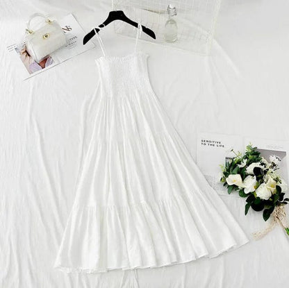 LP | Abito sexy a balze monocromatico