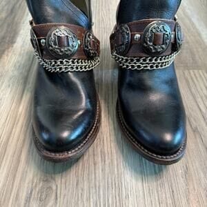 LP | Scarpe vintage con tacco medio e grosso