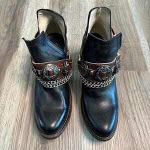 LP | Scarpe vintage con tacco medio e grosso