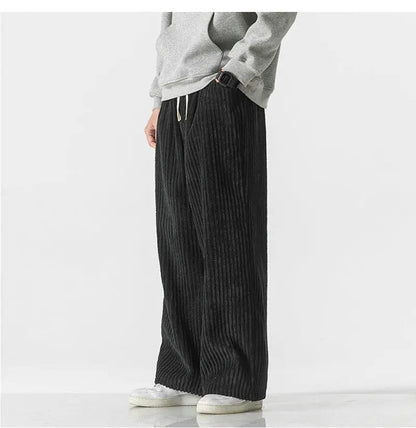LP | Pantaloni di velluto a coste oversize alla moda